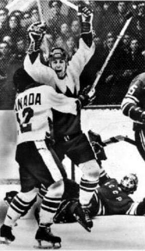 Paul Henderson Aláírt Csapat Kanada 1972 Jersey-Psa/dns Hitelesített Coa - Dedikált NHL-Mezek