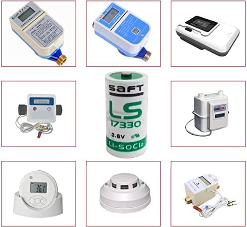 (30 Csomag) LS17330 3.6 V 2100mAh 2/3 AA Lithium Akkumulátor SAFT vadászkutyák, Szén-Monoxid Érzékelő, a Behatolás érzékelő