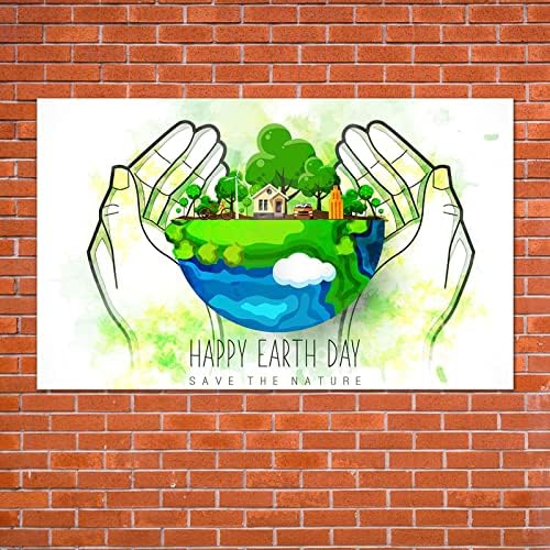 Boldog Föld napját Fotó Hátteret Menteni A Természet Banner április 22 Környezetvédelmi Föld Napja Fél Deocrations valamint