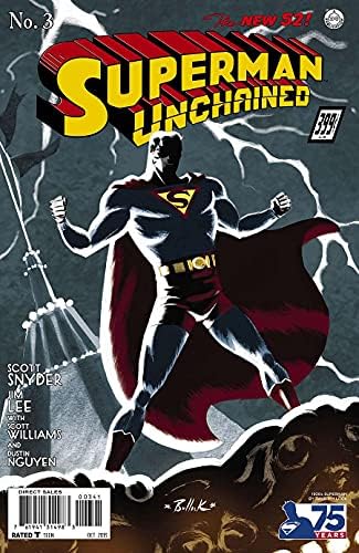 Superman Elszabadul 3C VF/NM ; DC képregény | Új 52-1:100 variáns által Dave Bullock
