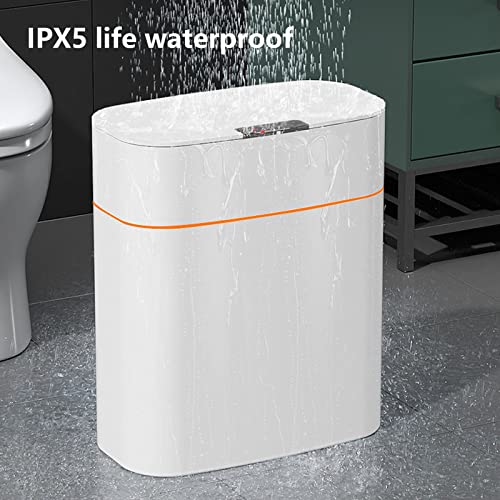 Pilipane IPX5 Élet Vízálló 3 Mód Automatikus Mozgásérzékelő Hulladék Bin Otthoni Konyhában, szépségszalon, Fürdőszoba,Fürdőszobai