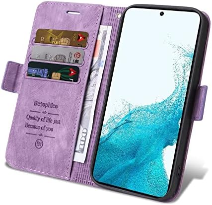 Flip Okostelefon Esetekben Kompatibilis a Samsung Galaxy S23 Plusz Tárca az Esetben a Mágneses Flip Pénztárca Prémium