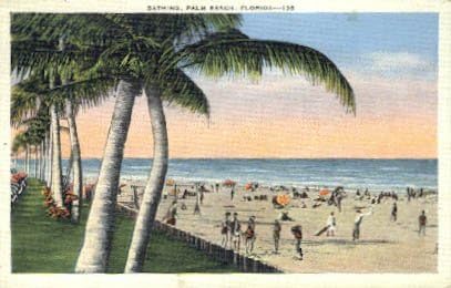 Palm Beach, Florida Képeslap